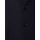 Elegant Blue Cotton Lardini Jacket - Hilstor