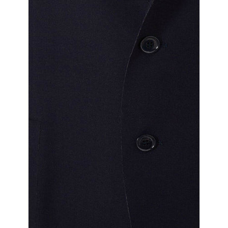 Elegant Blue Cotton Lardini Jacket - Hilstor