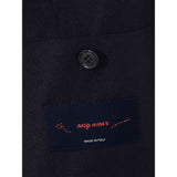 Elegant Blue Cotton Lardini Jacket - Hilstor