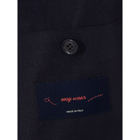 Elegant Blue Cotton Lardini Jacket - Hilstor
