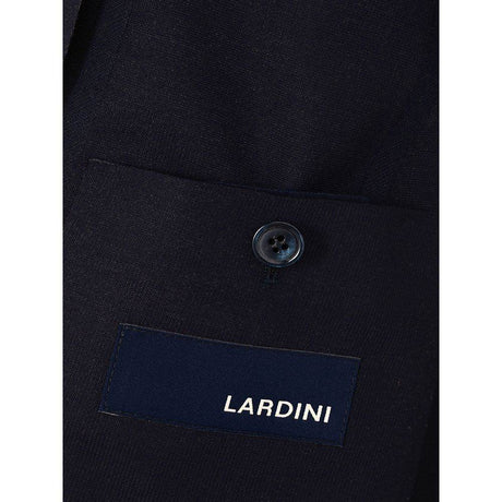 Elegant Blue Cotton Lardini Jacket - Hilstor