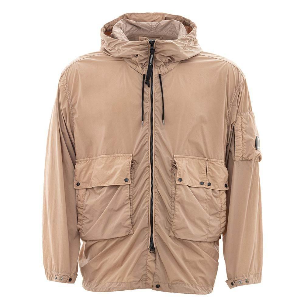 C.P. Company Elevated Urban Style Beige Polyamide Jacket - Hilstor