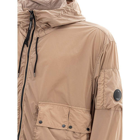 C.P. Company Elevated Urban Style Beige Polyamide Jacket - Hilstor