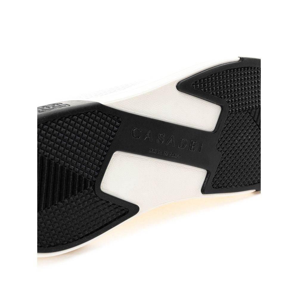 Casadei Elegant White Leather Sneakers - Hilstor