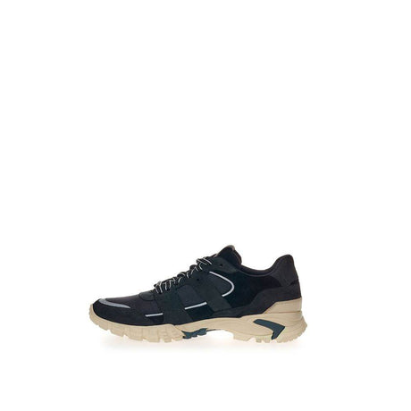 Lardini Black Suede Leather Sneaker - Hilstor