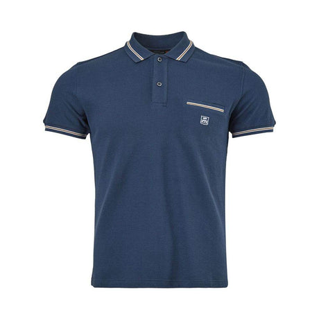 Corneliani Elegant Blue Italian Cotton Polo Shirt - Hilstor