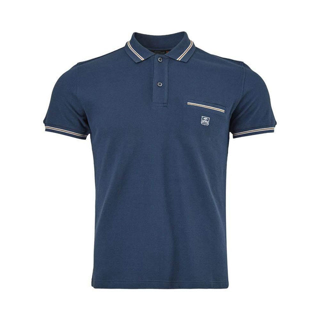Corneliani Elegant Blue Italian Cotton Polo Shirt - Hilstor
