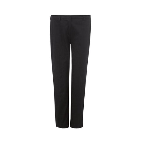 Lardini Italian Elegance Cotton Black Trousers - Hilstor
