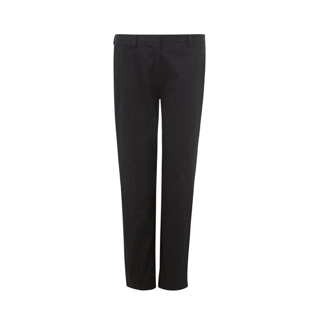 Lardini Italian Elegance Cotton Black Trousers - Hilstor