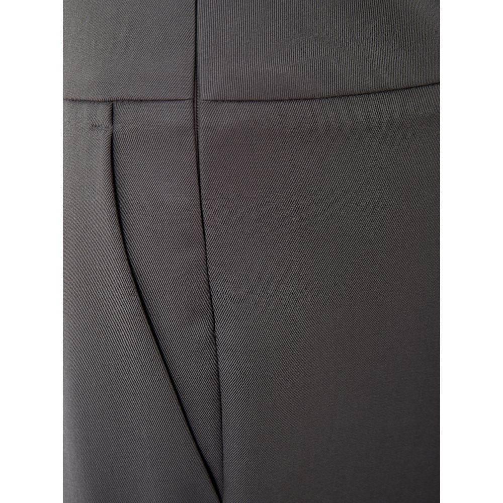 Lardini Chic Gray Wool Trousers for Sophisticated Style - Hilstor