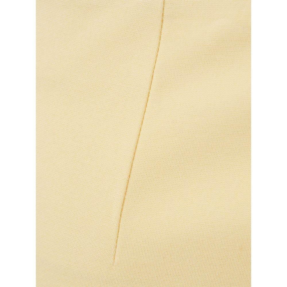 Lardini Elegant Yellow Viscose Skirt for Women - Hilstor