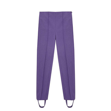 Lardini Elegant Purple Viscose Pants - Hilstor