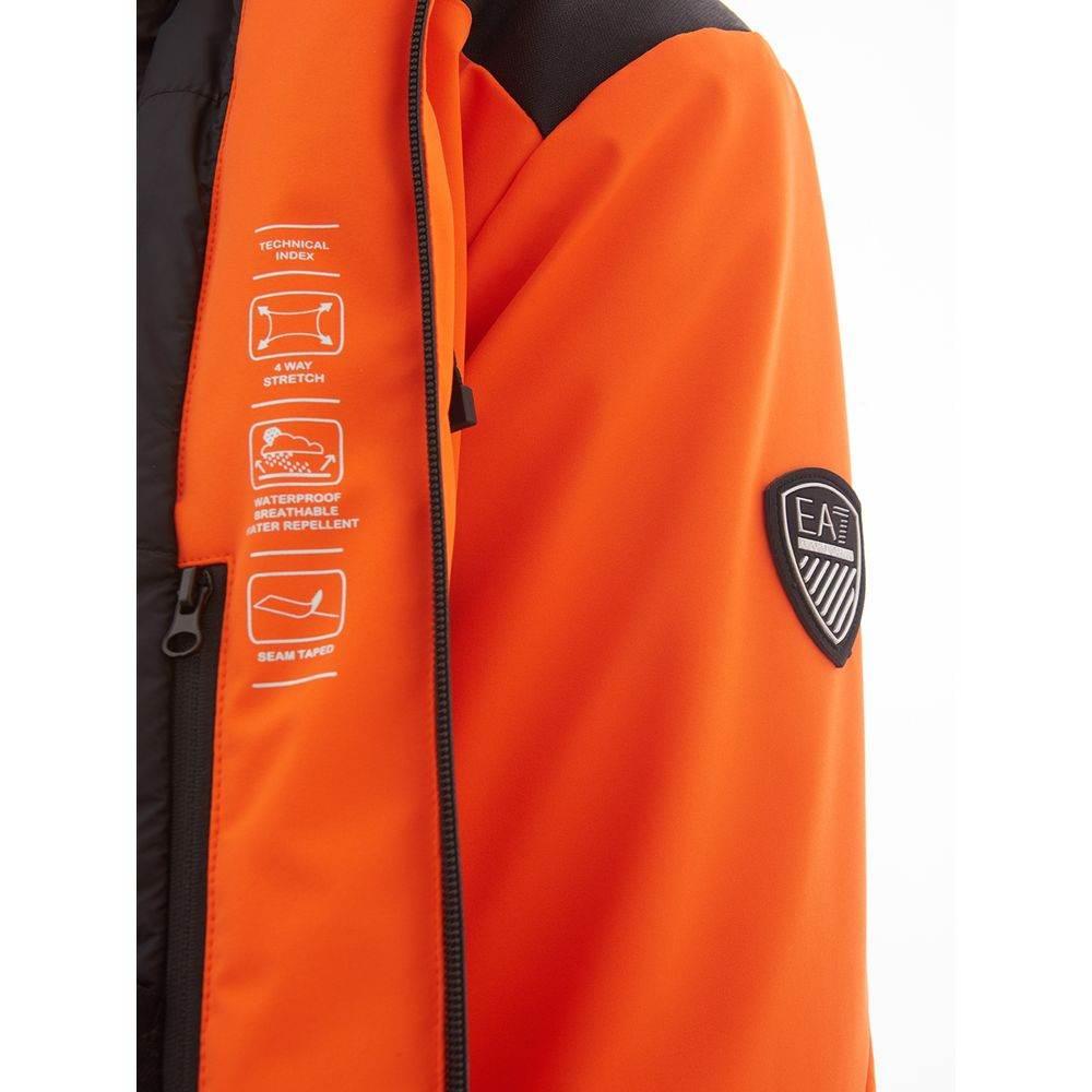 EA7 Emporio Armani Radiant Orange EA7 Lightweight Jacket - Hilstor