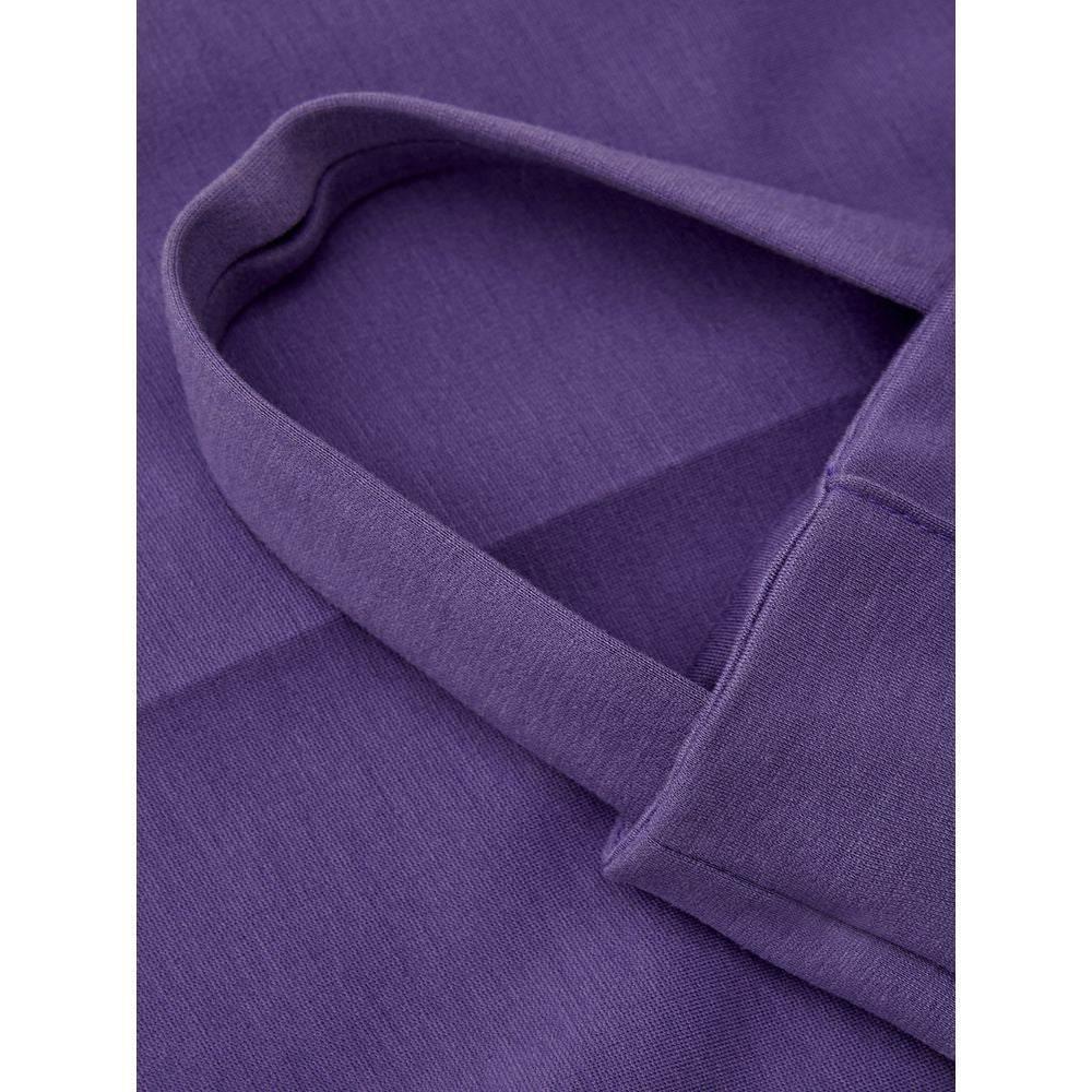 Lardini Elegant Purple Viscose Pants - Hilstor