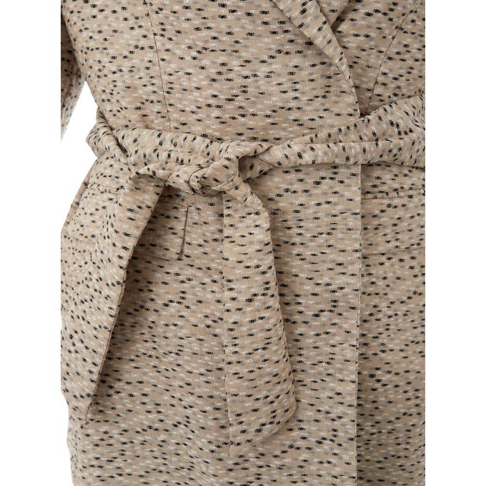 Lardini Chic Beige Linen Jacket - Hilstor