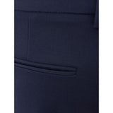 Lardini blå uld jeans og bukser