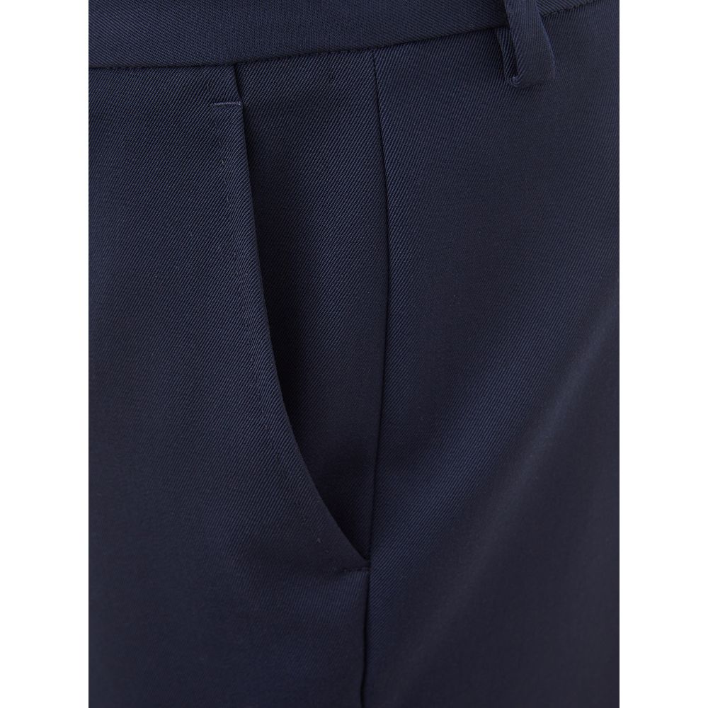 Lardini blå uld jeans og bukser