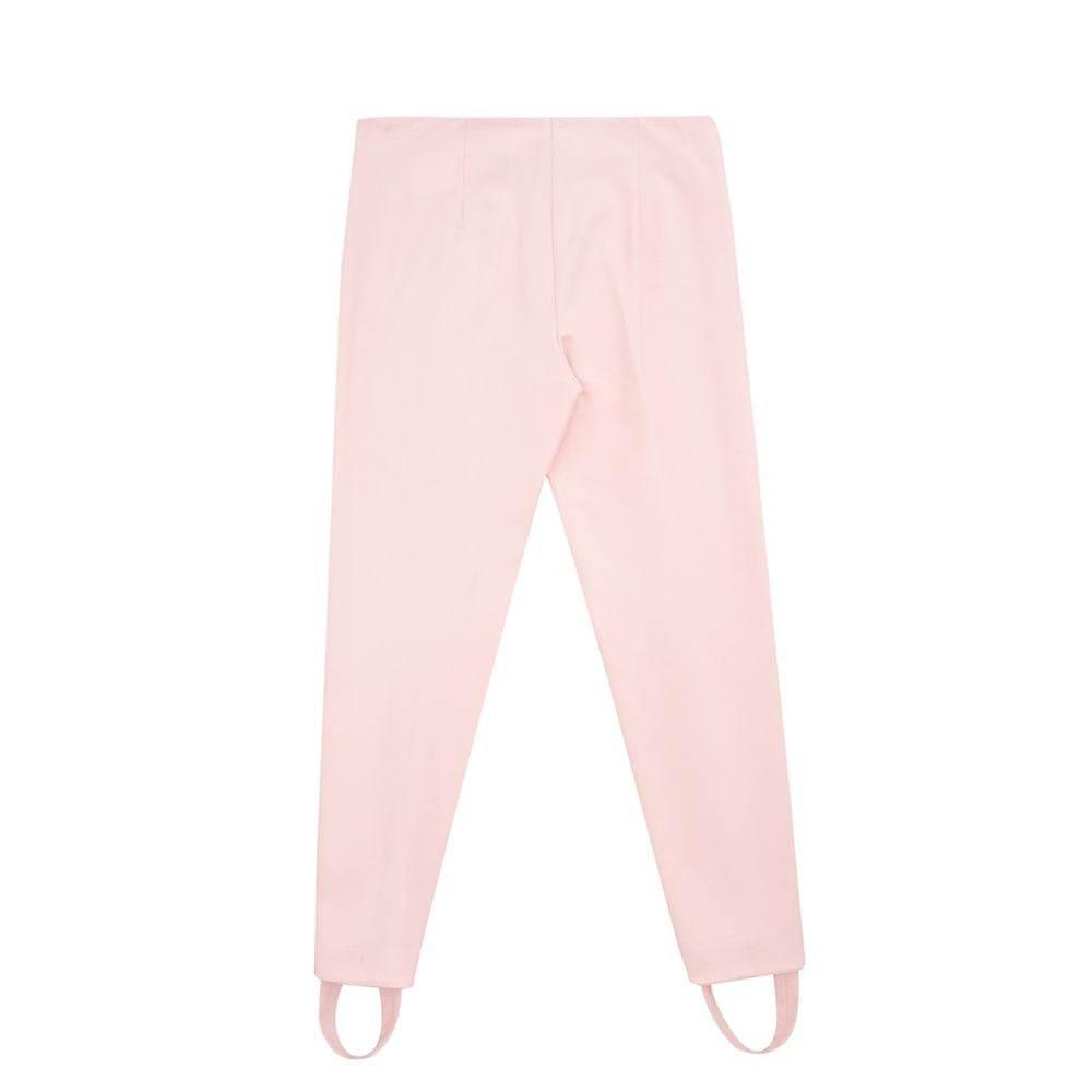 Lardini Elegant Pink Viscose Pants for Chic Style - Hilstor