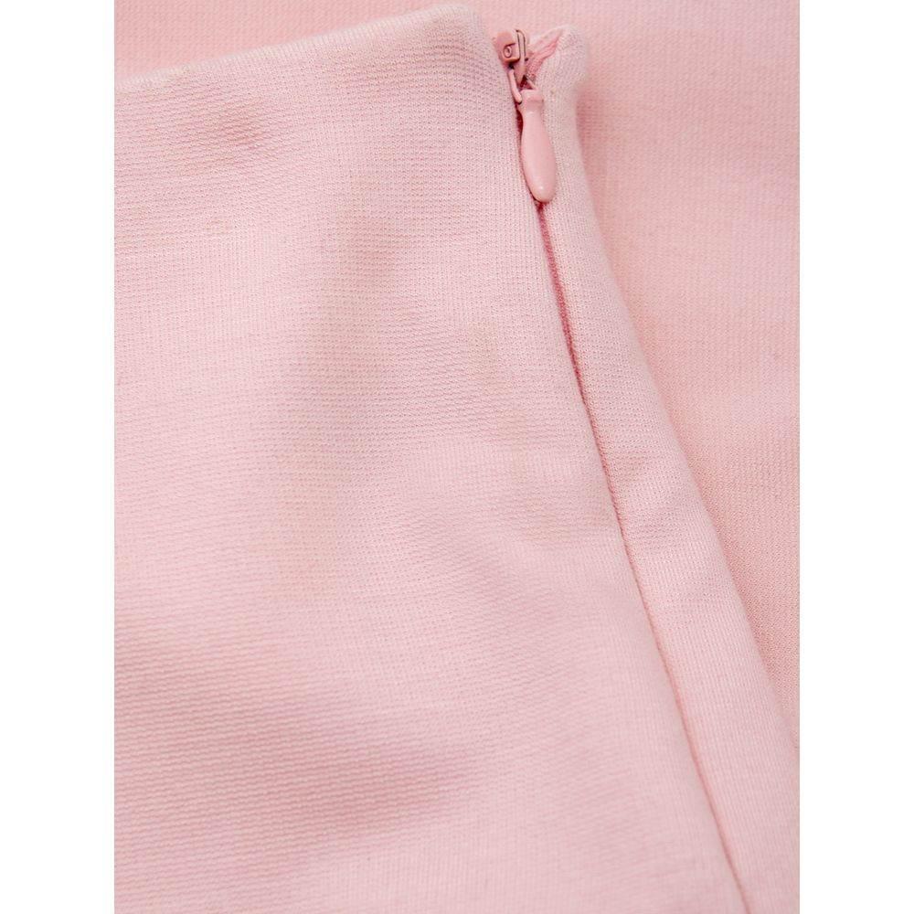 Lardini Elegant Pink Viscose Pants for Chic Style - Hilstor