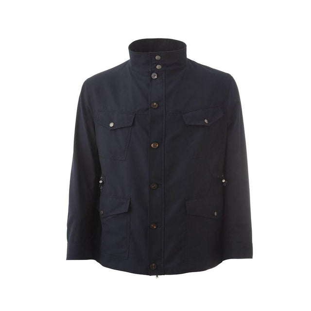 Lardini Elegant Wool Blend Men's Jacket - Hilstor