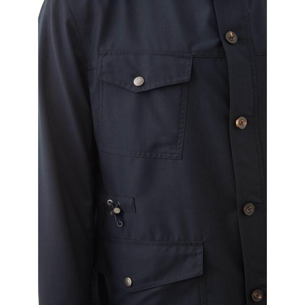 Lardini Elegant Wool Blend Men's Jacket - Hilstor