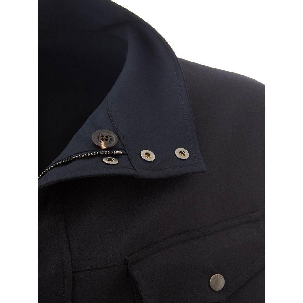 Lardini Elegant Wool Blend Men's Jacket - Hilstor