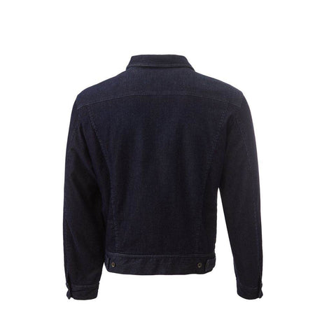 Lardini Blue Cotton Jacket - Hilstor