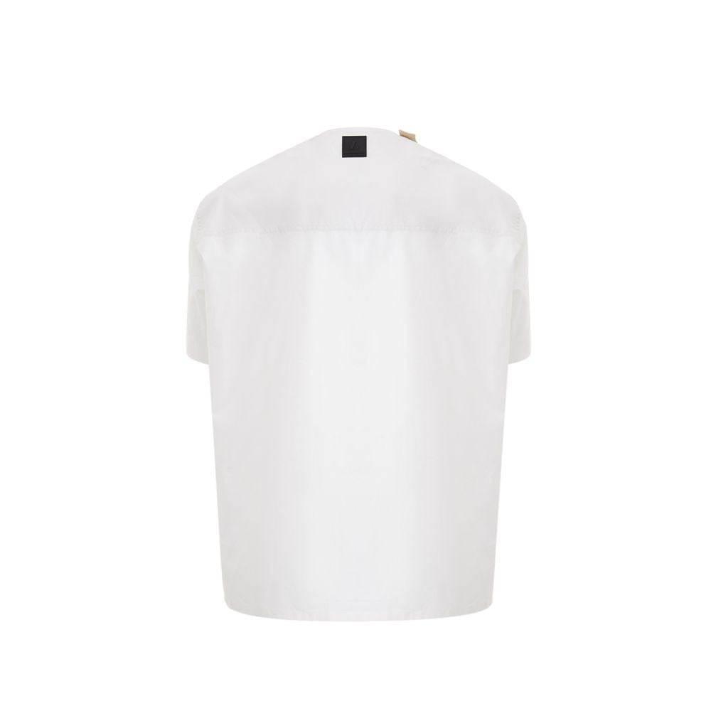 Emporio Armani White Cotton T-Shirt - Hilstor