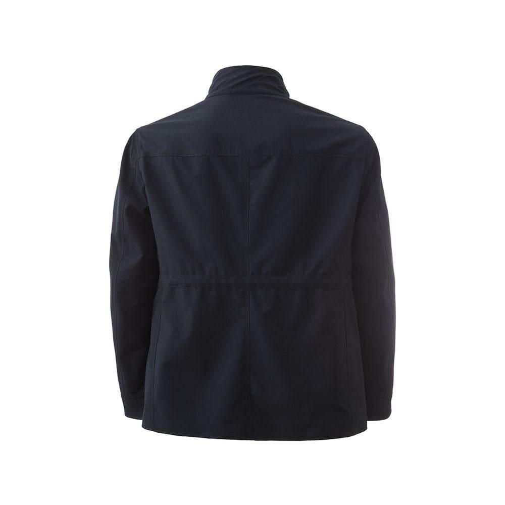 Lardini Elegant Wool Blue Jacket for Men - Hilstor