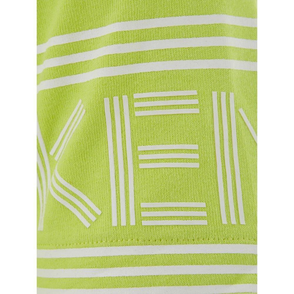 Kenzo Sunny Yellow Cotton Tee For Stylish Men - Hilstor