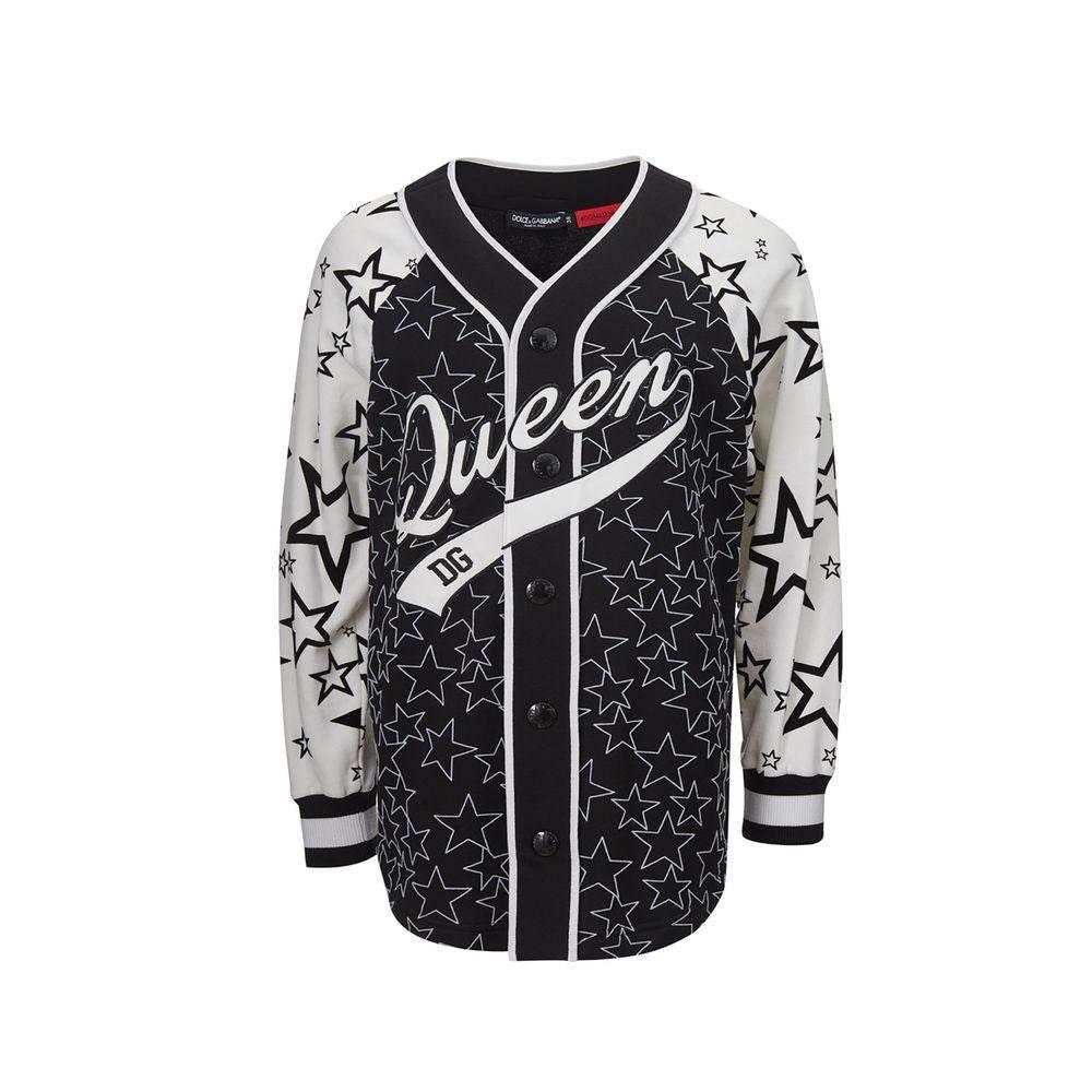 Dolce & Gabbana Chic Black Cotton Sweater for Women - Hilstor