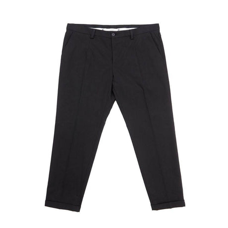 Dolce & Gabbana Elegant Black Cotton Pants for Men - Hilstor