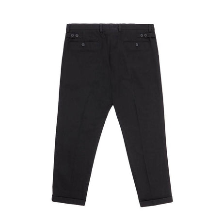 Dolce & Gabbana Elegant Black Cotton Pants for Men - Hilstor