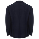 Lardini Blue Cotton Jacket - Hilstor