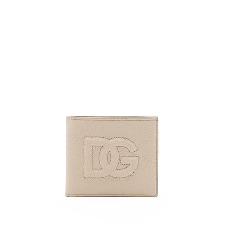 Dolce & Gabbana Beige Leather Wallet - Hilstor