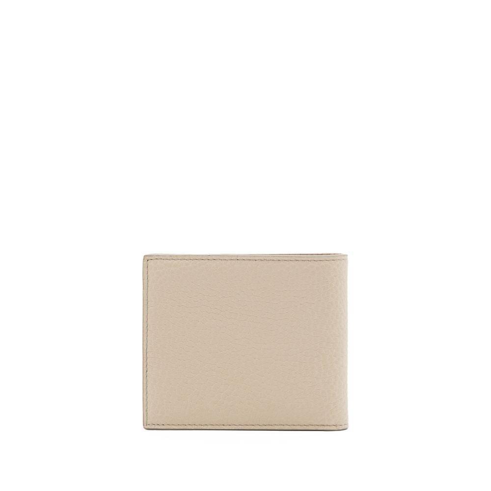 Dolce & Gabbana Beige Leather Wallet - Hilstor