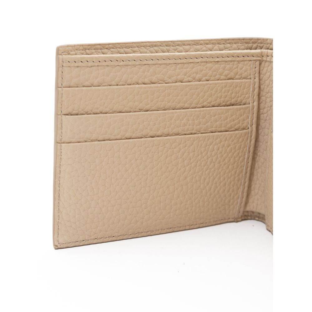 Dolce & Gabbana Beige Leather Wallet - Hilstor