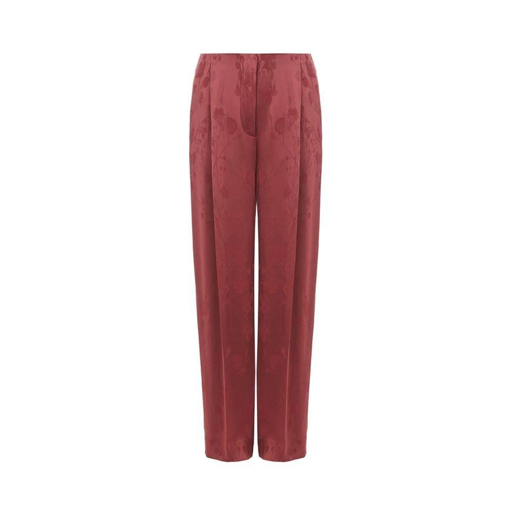 Lardini Elegant Red Tailored Pants - Hilstor