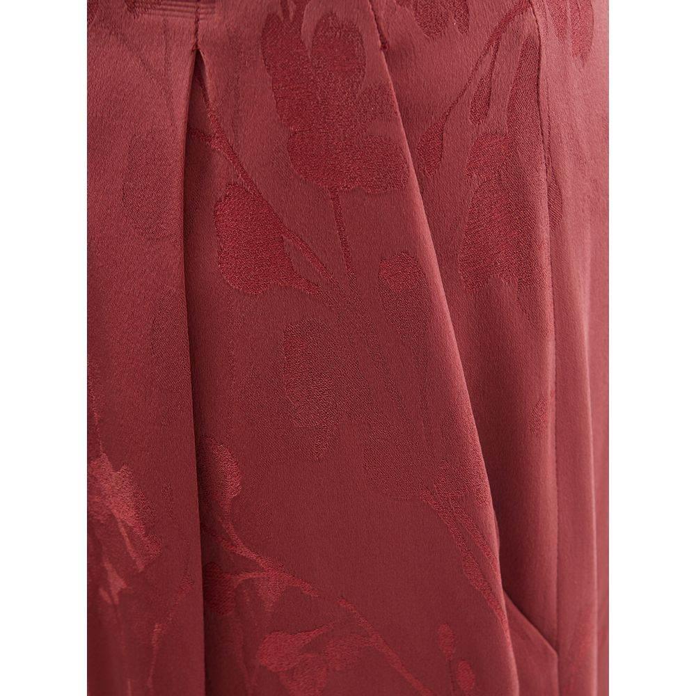 Lardini Elegant Red Tailored Pants - Hilstor