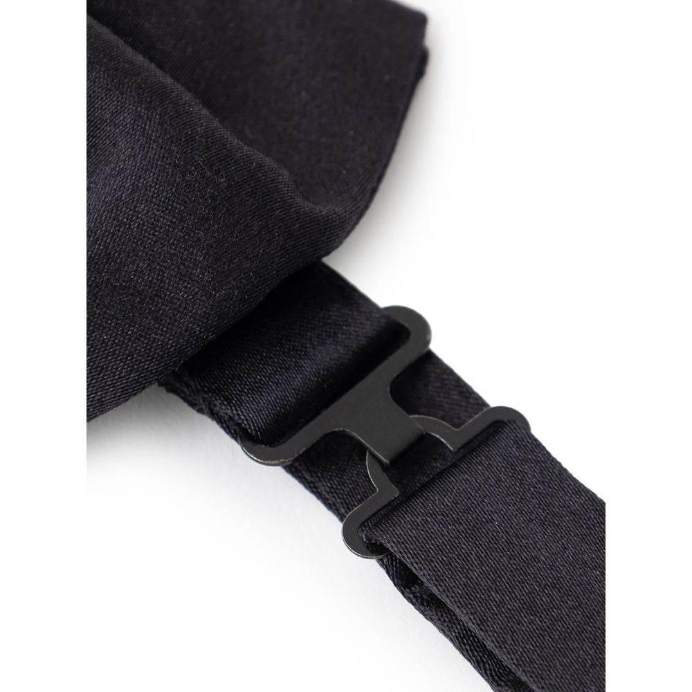 Dolce & Gabbana Black Silk Ties & Bowty - Hilstor
