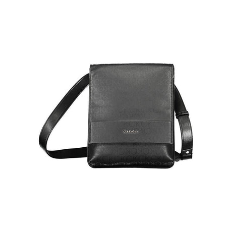 Calvin Klein Black Polyester Men Shoulder Bag - Hilstor