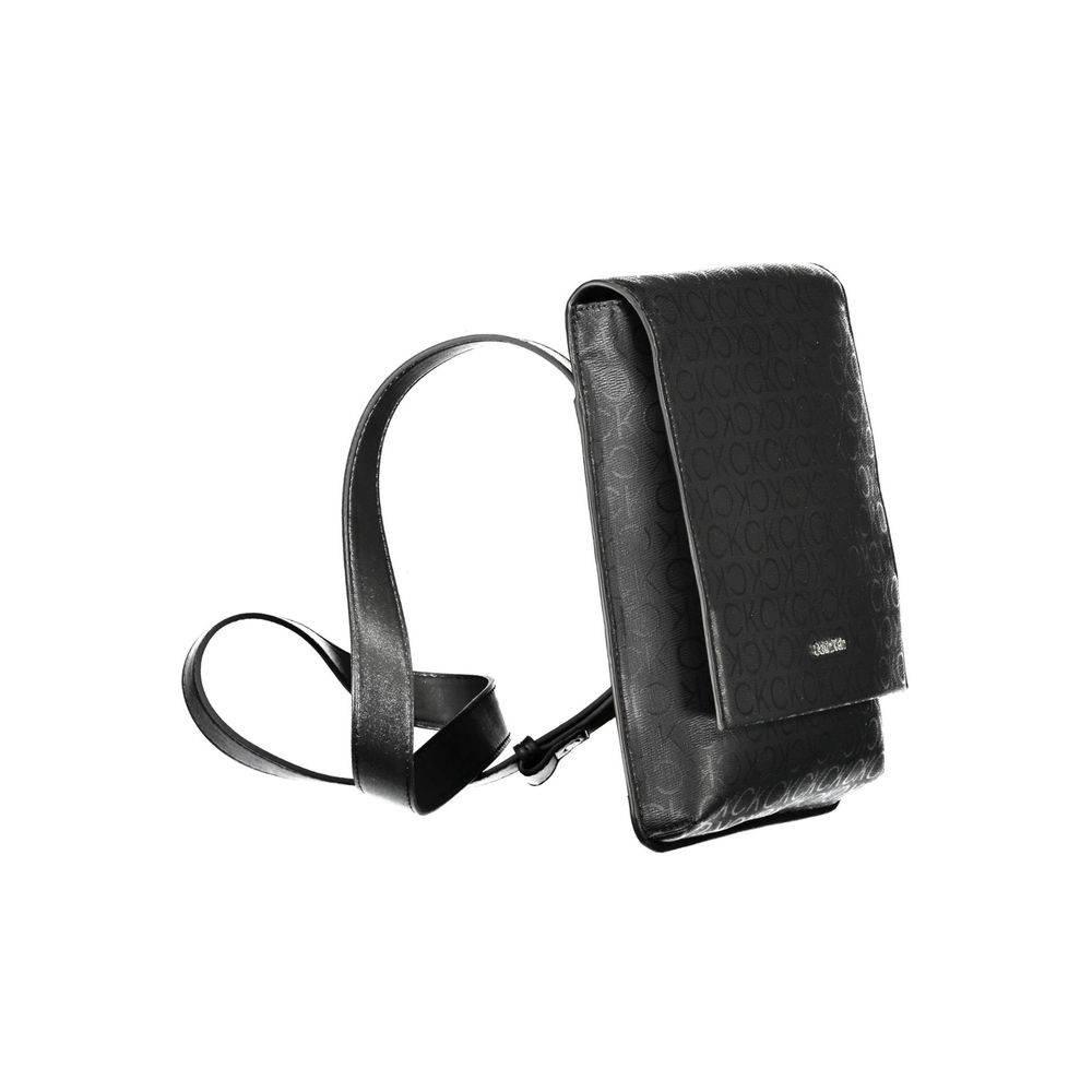Calvin Klein Black Polyester Men Shoulder Bag - Hilstor