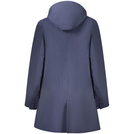 K-WAY Blue Polyester Women Coat - Hilstor