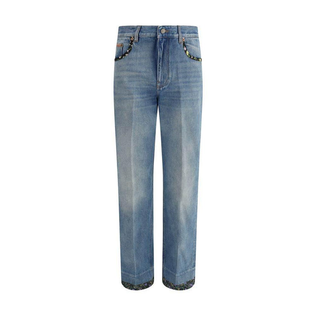 Valentino Jeans with floral details - Hilstor