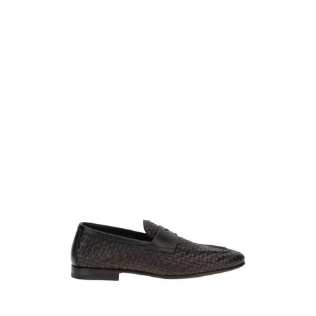Santoni Penny Loafers - Hilstor