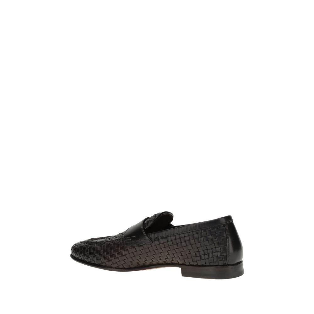 Santoni Penny Loafers - Hilstor