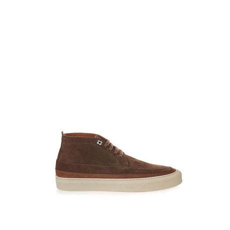Lardini Elegant Suede Sneakers in Rich Brown - Hilstor
