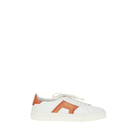 Santoni Leather Sneakers - Hilstor