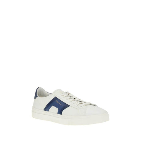 Santoni Leather Sneakers - Hilstor