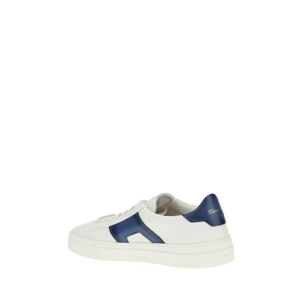 Santoni Leather Sneakers - Hilstor